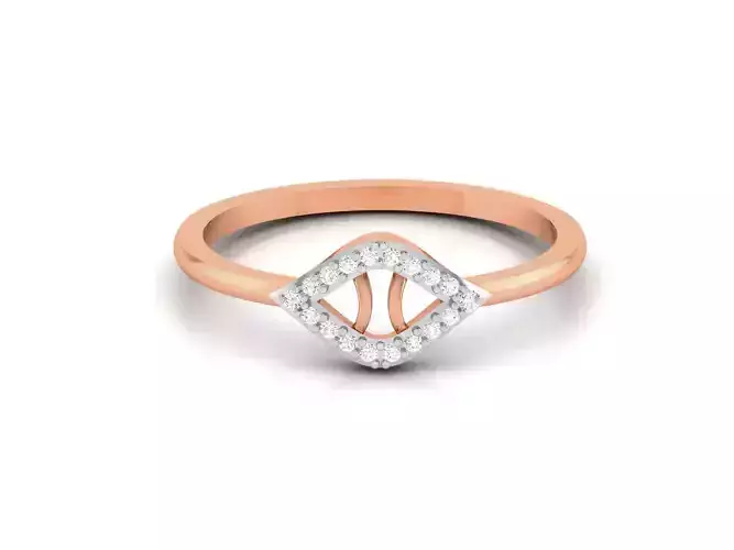 Ultra light wt minimalist Women Ring 3dm renders detail 