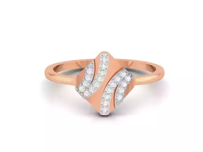 Ultra light wt minimalist Women Ring 3dm renders detail 