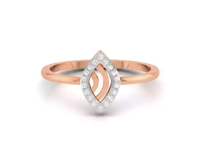 Ultra light wt minimalist Women Ring 3dm renders detail 
