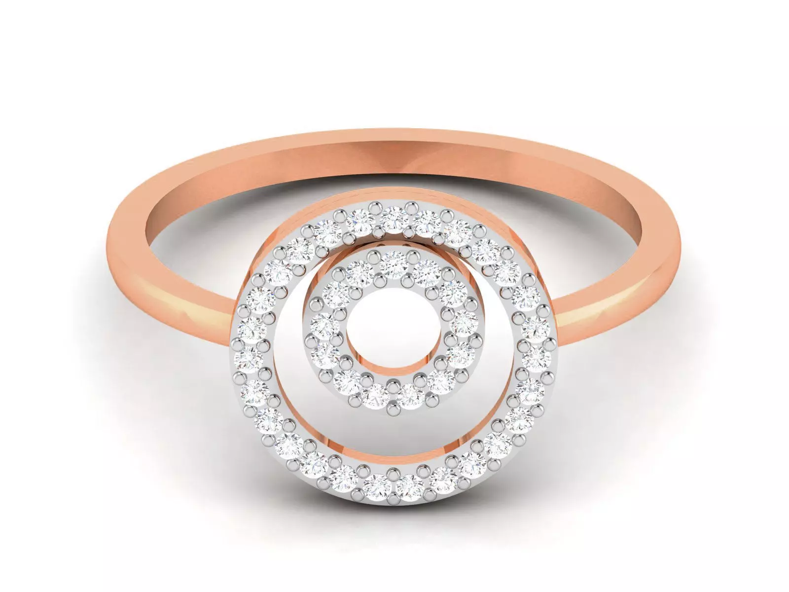 Ultra light wt minimalist Women Ring 3dm renders detail 3D print model_0