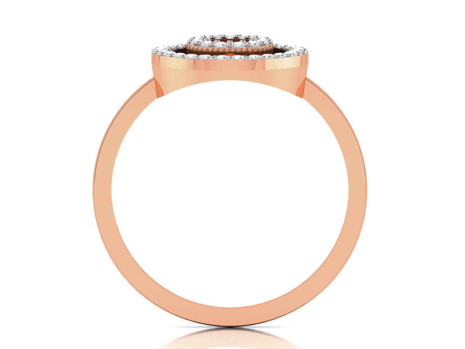 Ultra light wt minimalist Women Ring 3dm renders detail 3D print model_4