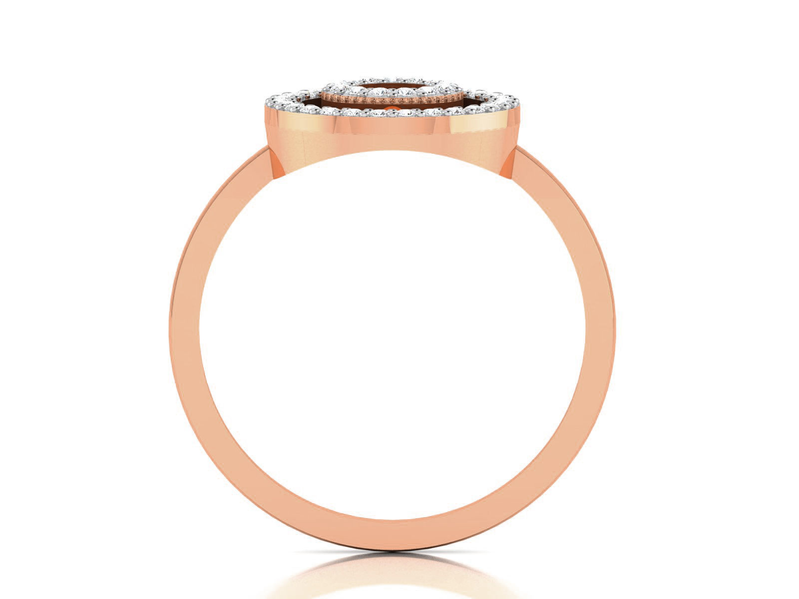 Ultra light wt minimalist Women Ring 3dm renders detail 3D print model_6