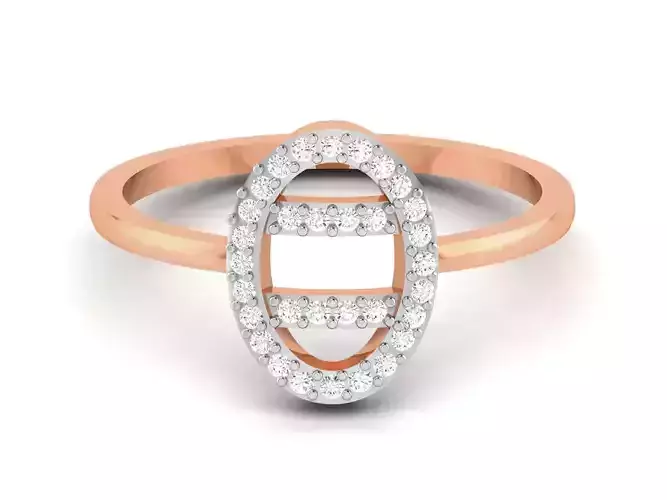 Ultra light wt minimalist Women Ring 3dm renders detail 