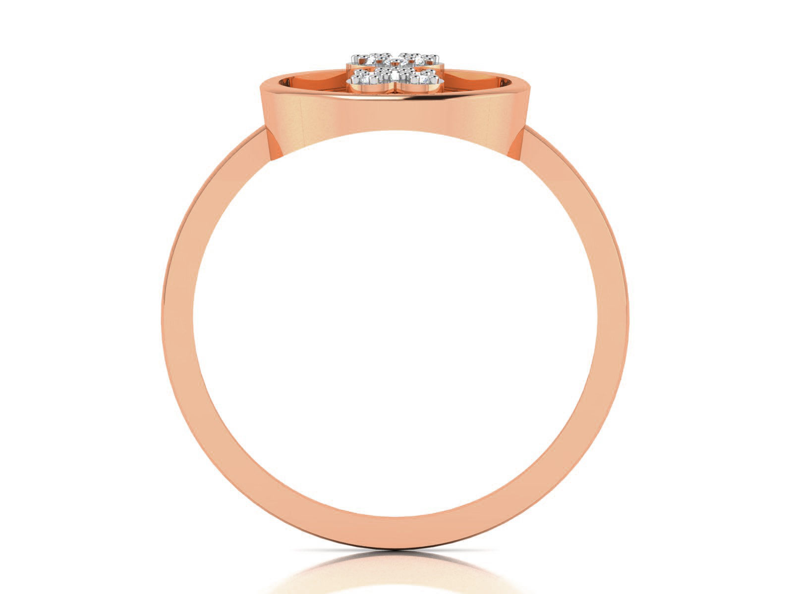 Ultra light wt minimalist Women Ring 3dm renders detail 3D print model_4
