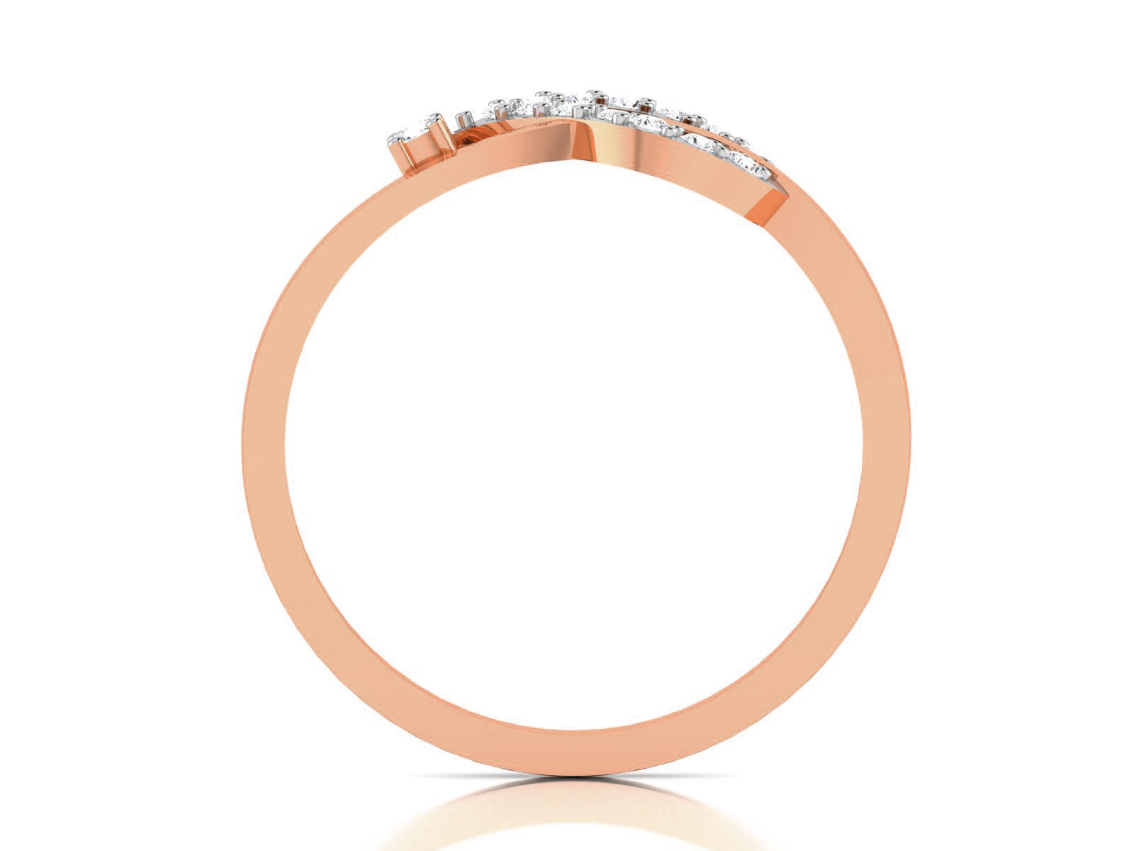 Ultra light wt minimalist Women Ring 3dm renders detail  3D print model_3