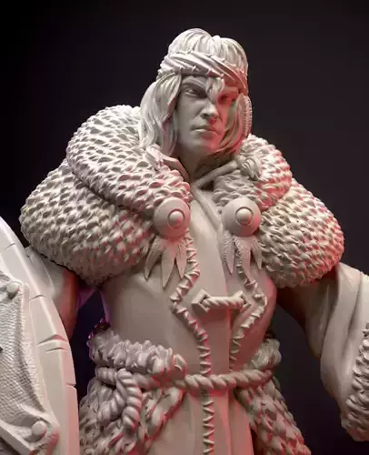 Tribal warrior  3D print model