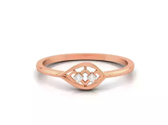 Ultra light wt minimalist Women Ring 3dm renders detail 