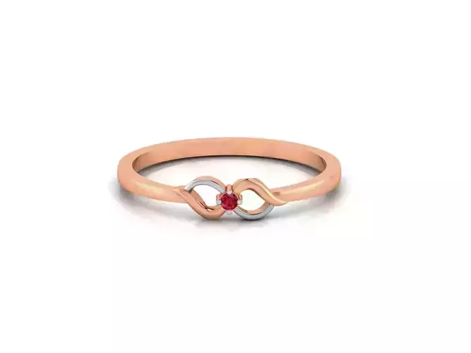 Ultra light wt minimalist Women Ring 3dm renders detail 