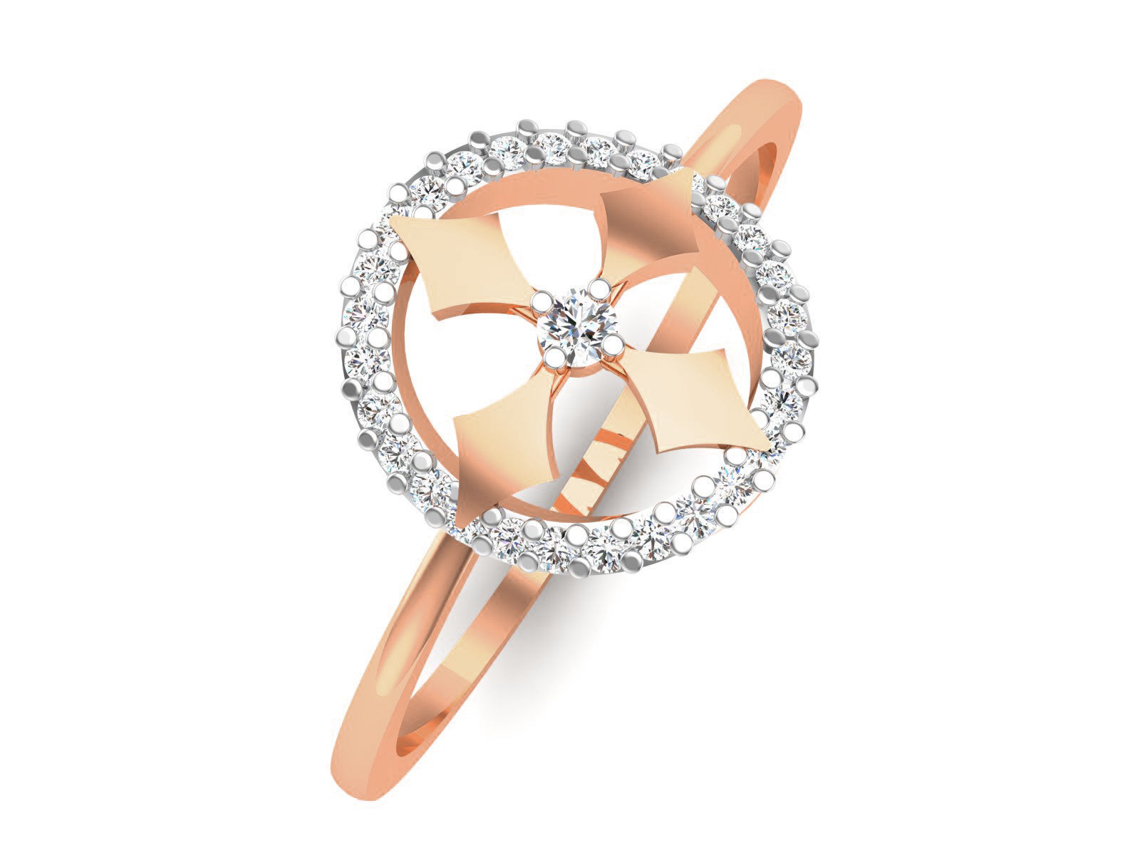 Ultra light wt minimalist Women Ring 3dm renders detail 3D print model_2