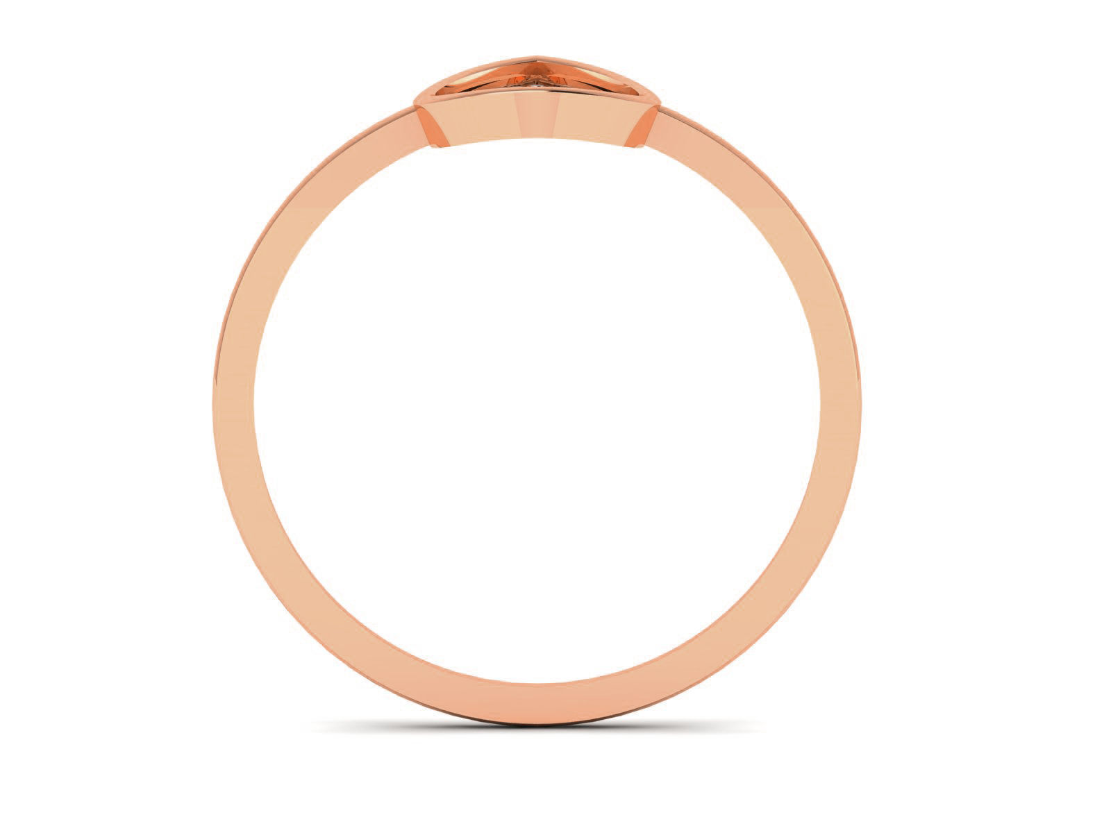 Ultra light wt minimalist Women Ring 3dm renders detail 3D print model_2