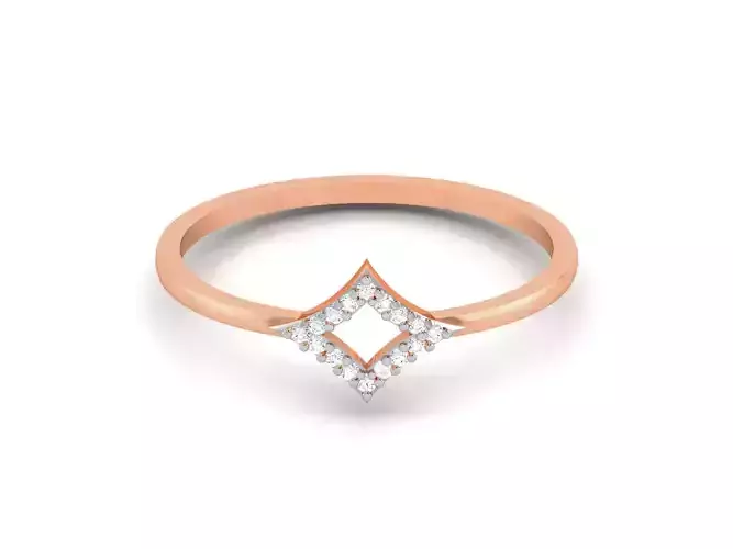 Ultra light wt minimalist Women Ring 3dm renders detail 