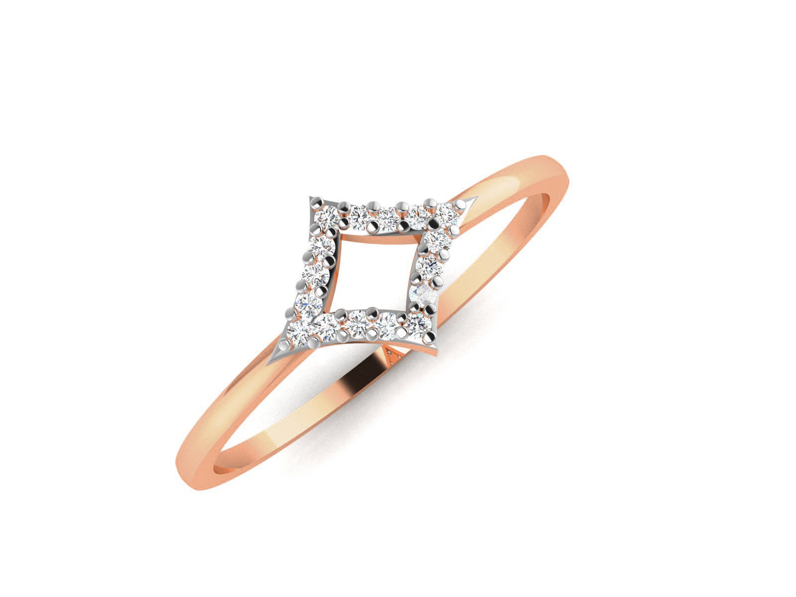 Ultra light wt minimalist Women Ring 3dm renders detail  3D print model_2