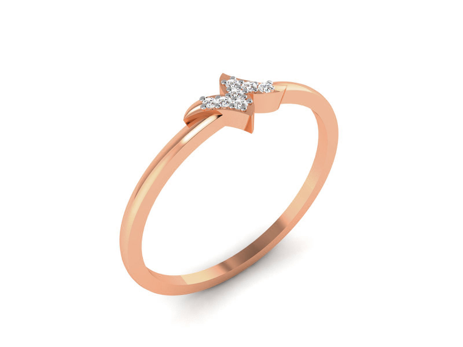 Ultra light wt minimalist Women Ring 3dm renders detail  3D print model_1