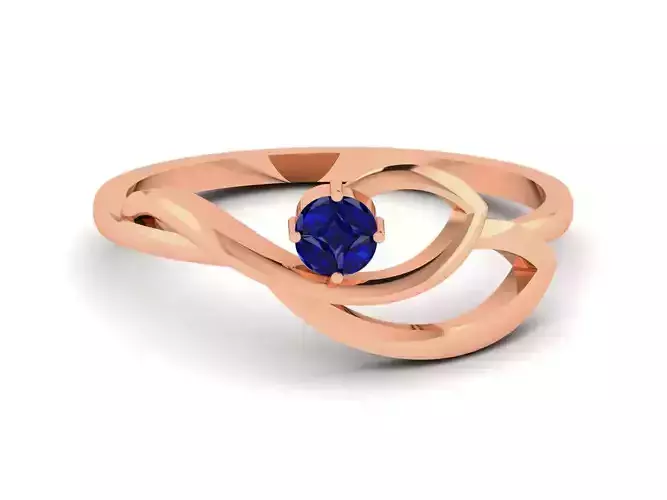 Ultra light wt minimalist Women Ring 3dm renders detail 