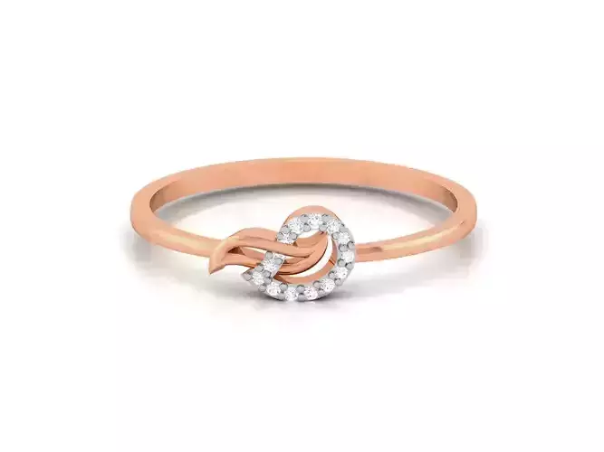 Ultra light wt minimalist Women Ring 3dm renders detail 