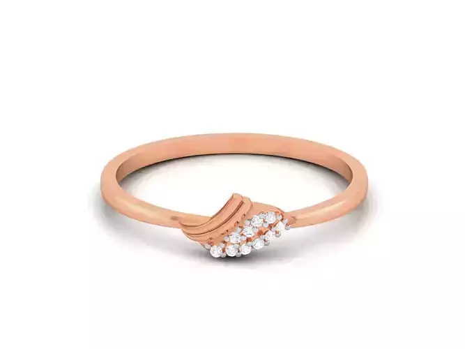 Ultra light wt minimalist Women Ring 3dm renders detail 