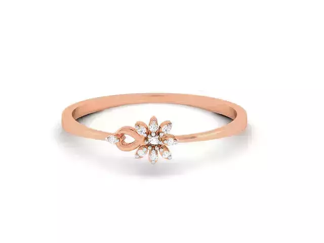 Ultra light wt minimalist Women Ring 3dm renders detail 