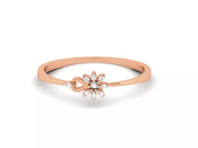 Ultra light wt minimalist Women Ring 3dm renders detail  3D print model_0