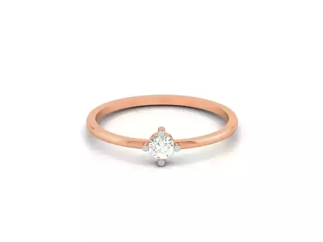 Ultra light wt minimalist Women Ring 3dm renders detail 