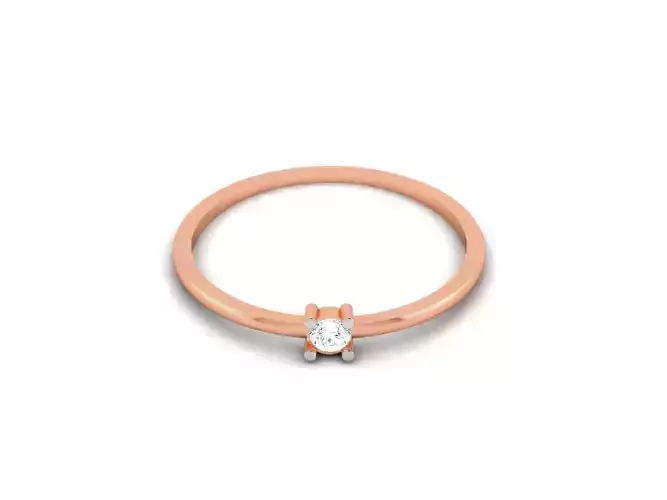 Ultra light wt minimalist Women Ring 3dm renders detail 