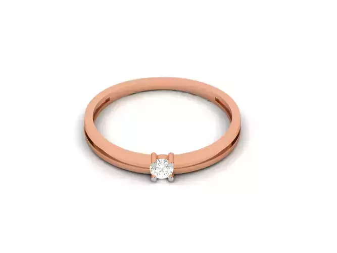 Ultra light wt minimalist Women Ring 3dm renders detail 