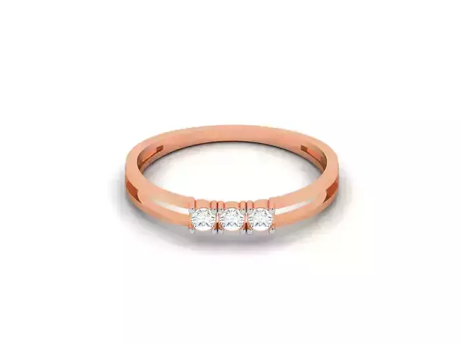 Ultra light wt minimalist Women Ring 3dm renders detail 