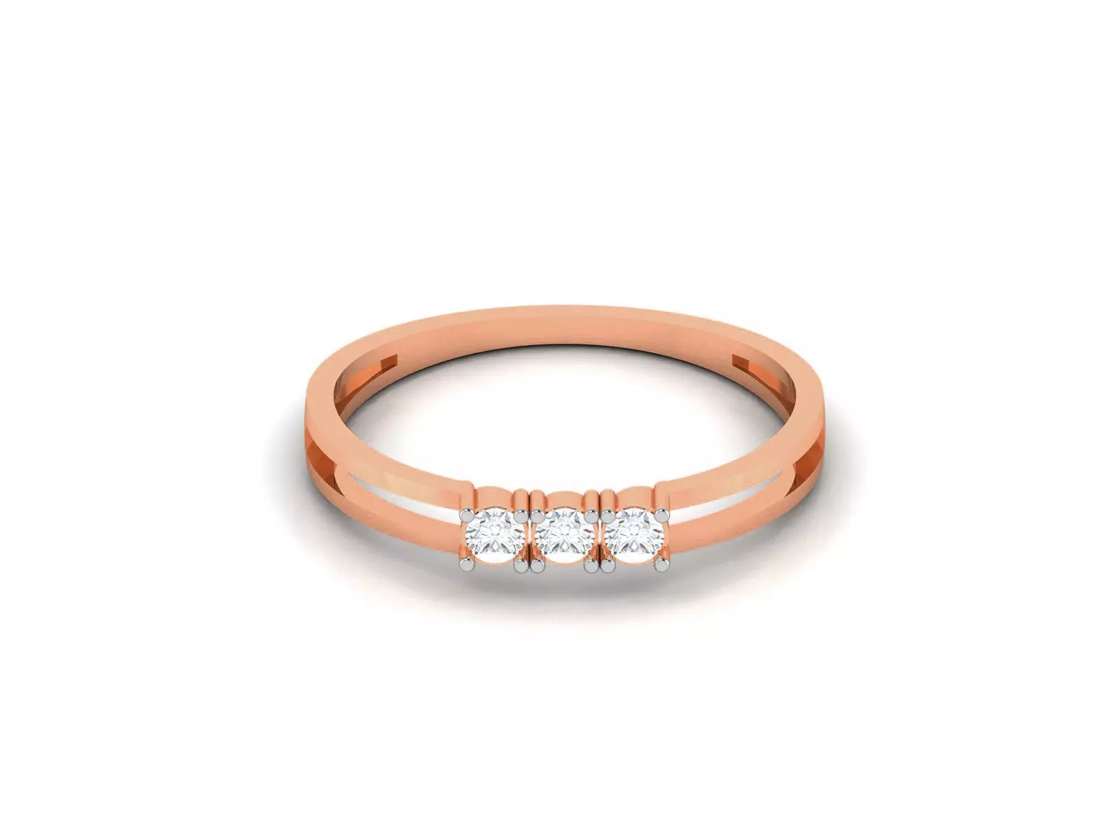 Ultra light wt minimalist Women Ring 3dm renders detail 3D print model_0