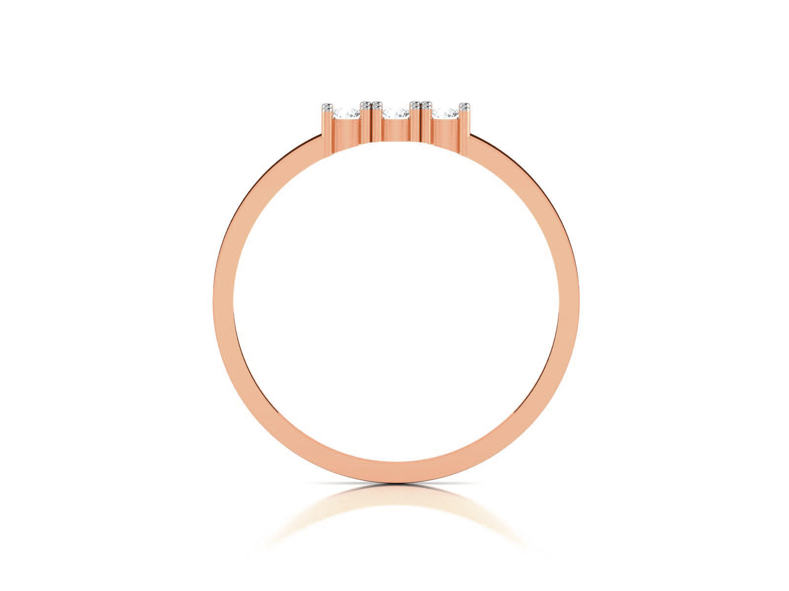 Ultra light wt minimalist Women Ring 3dm renders detail 3D print model_2