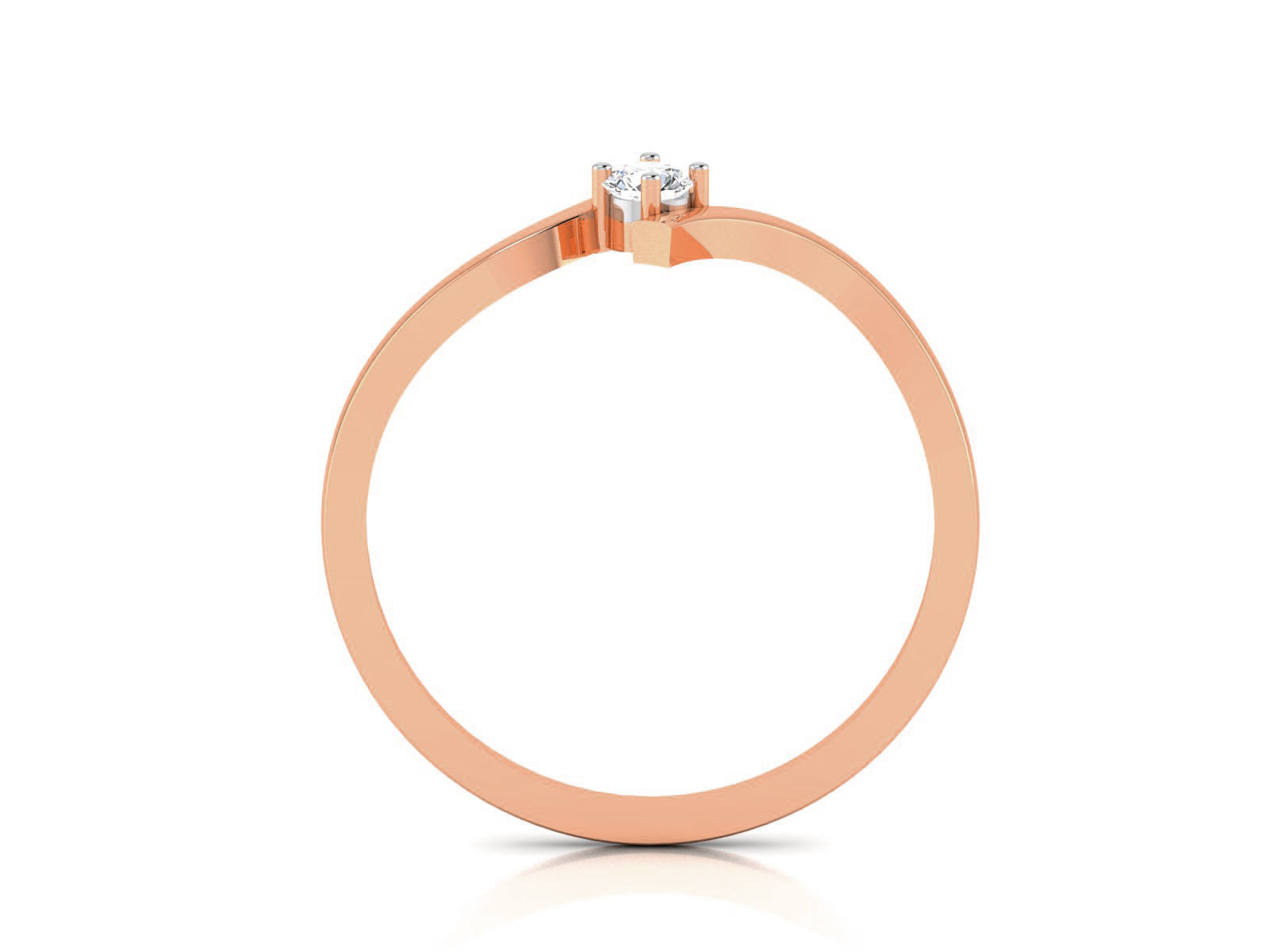 Ultra light wt minimalist Women Ring 3dm renders detail 3D print model_2