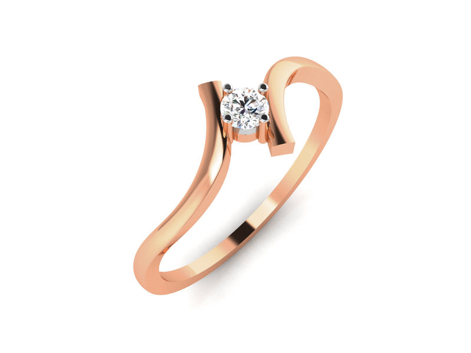 Ultra light wt minimalist Women Ring 3dm renders detail 3D print model_1