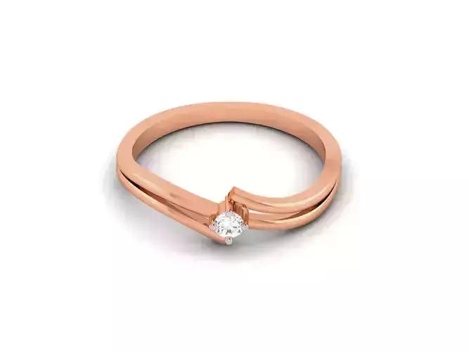 Ultra light wt minimalist Women Ring 3dm renders detail 