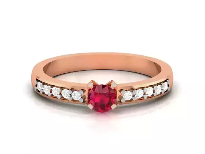 Ultra light wt minimalist Women Ring 3dm renders detail  3D print model