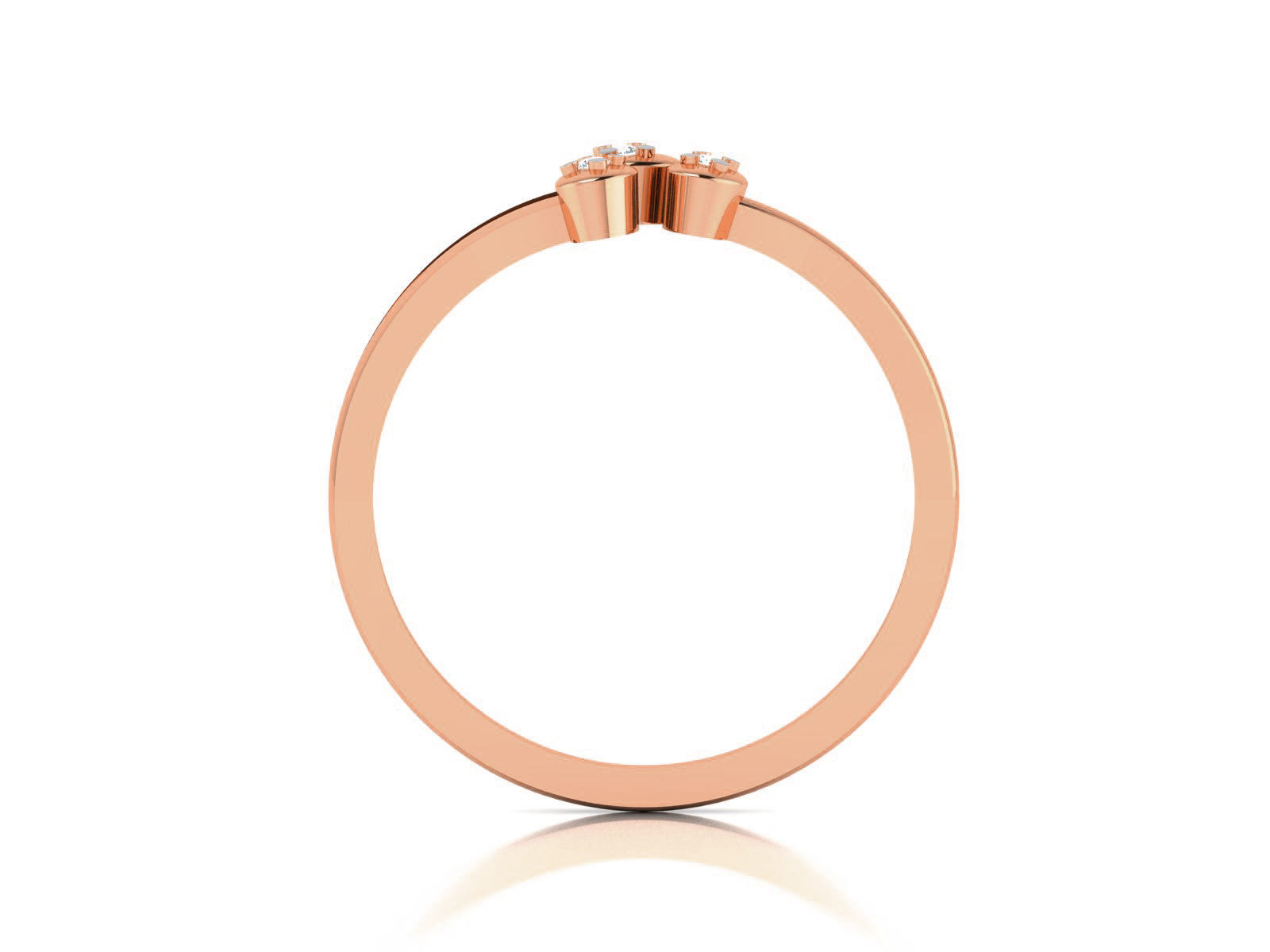 Ultra light wt minimalist Women Ring 3dm renders detail  3D print model_2