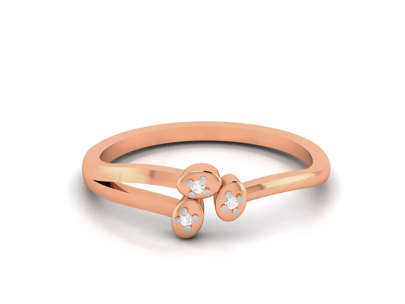 Ultra light wt minimalist Women Ring 3dm renders detail  3D print model_0