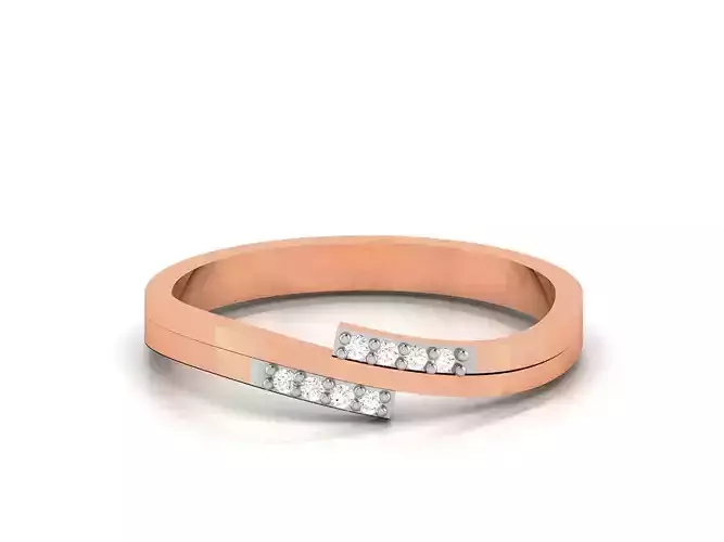 Ultra light wt minimalist Women Ring 3dm renders detail 