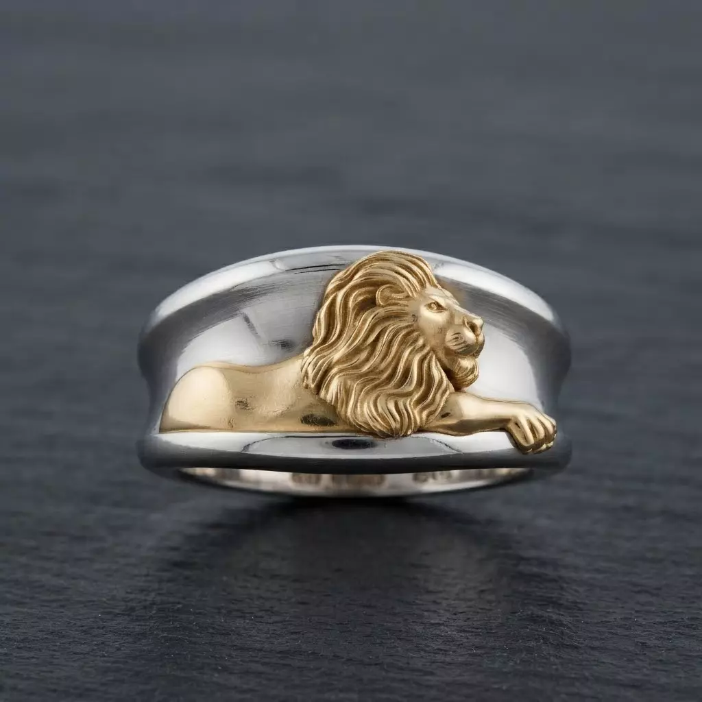 Zodiac Horoscope Leo Ring 3D print model