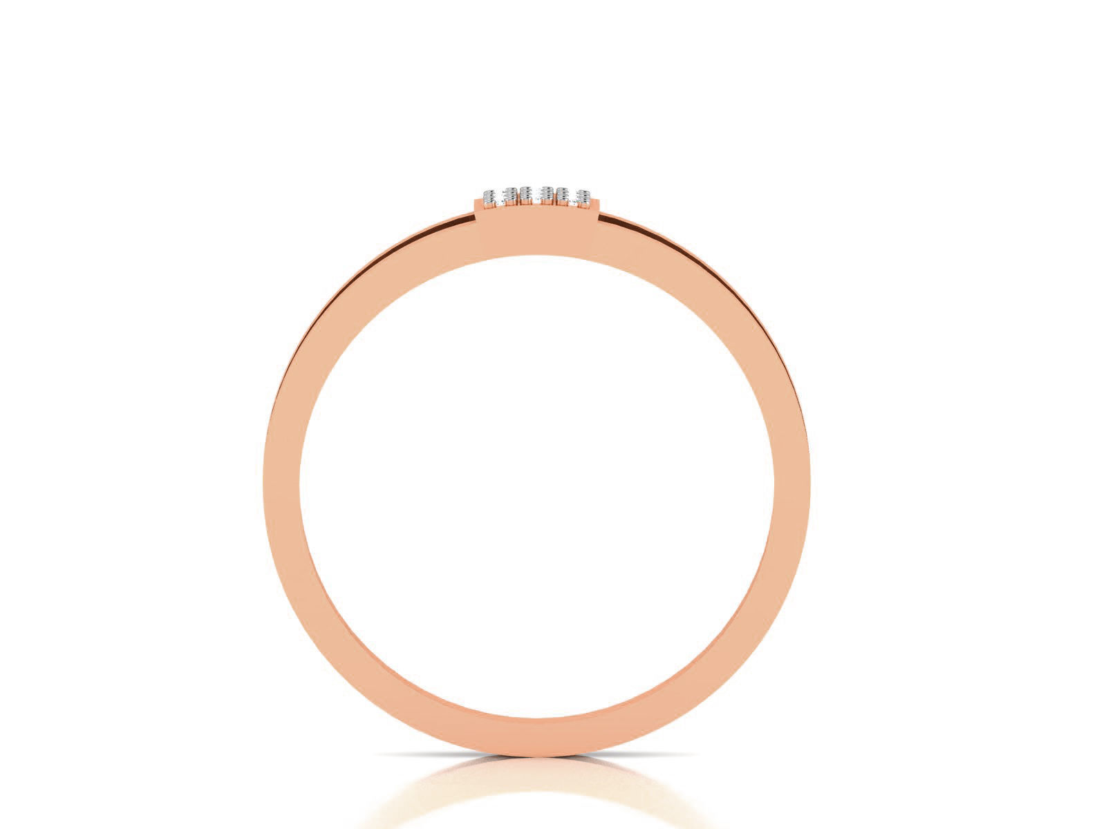Ultra light wt minimalist Women Ring 3dm renders detail  3D print model_2
