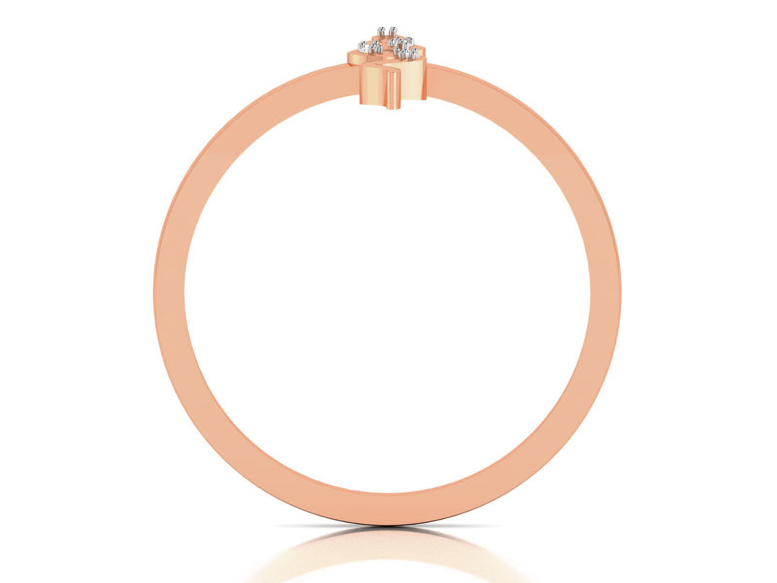 Snake High Jewelry Women Diamond Ring 3dm render details 3D print model_4