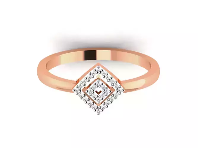 Ultra light wt minimalist Women Ring 3dm renders detail 