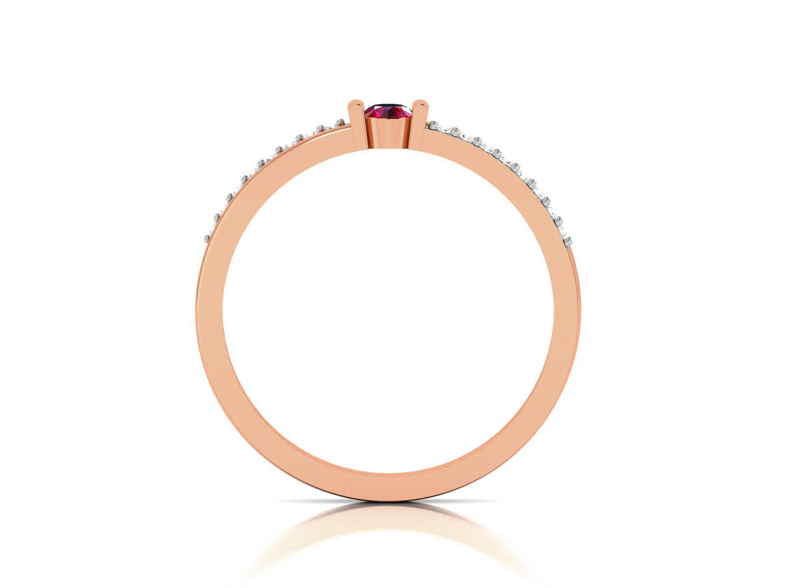 Ultra light wt minimalist Women Ring 3dm renders detail  3D print model_2