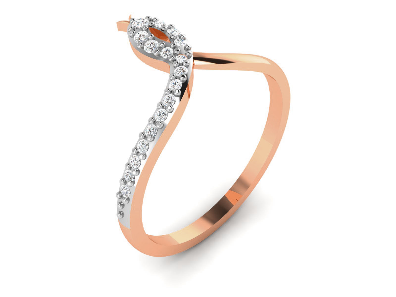 Ultra light wt minimalist Women Ring 3dm renders detail  3D print model_1
