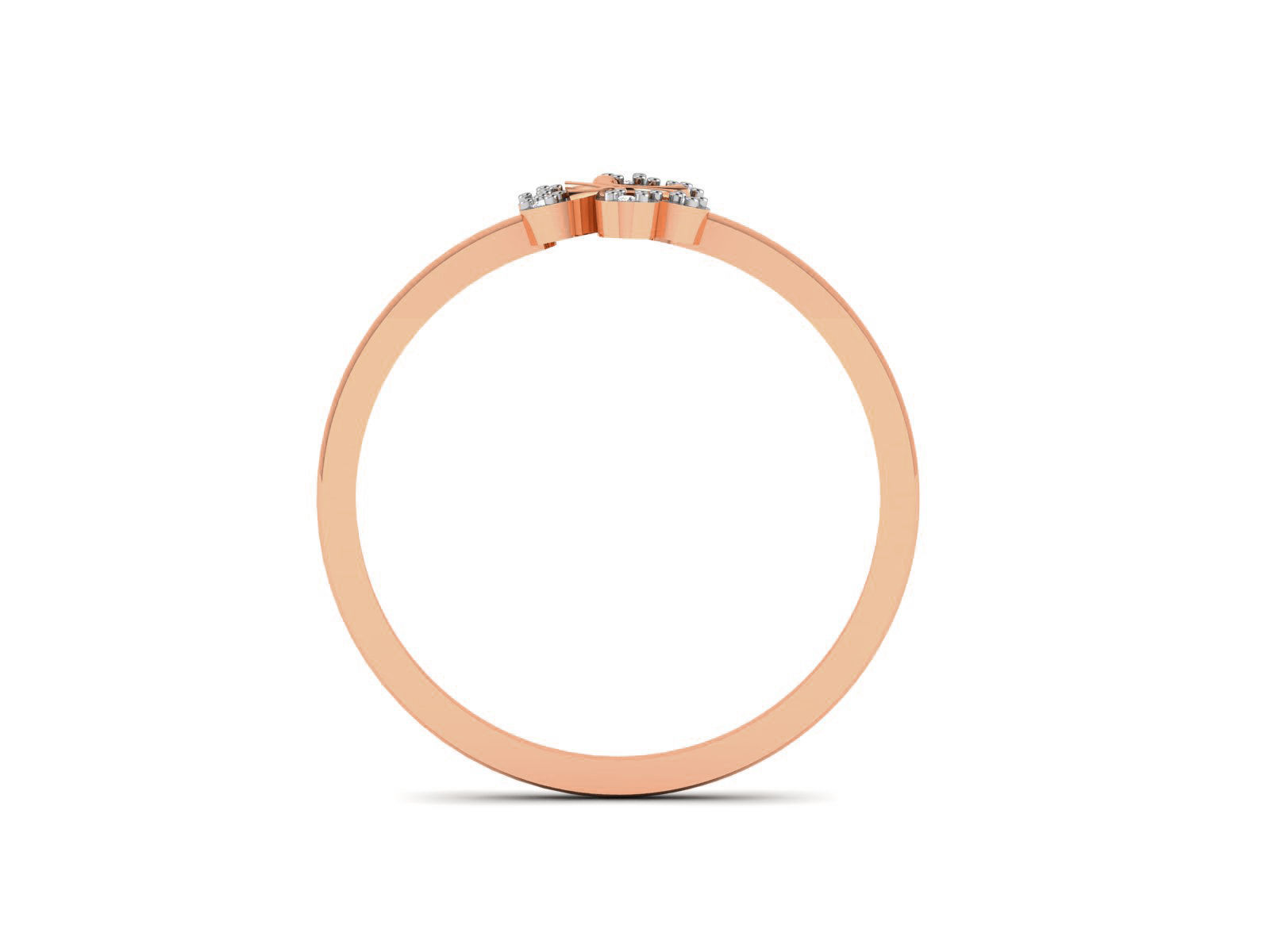 Ultra light wt minimalist Women Ring 3dm renders detail  3D print model_2
