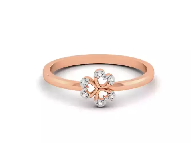 Ultra light wt minimalist Women Ring 3dm renders detail 