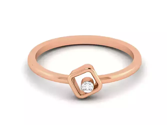 Ultra light wt minimalist Women Ring 3dm renders detail 