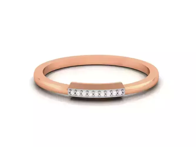 Ultra light wt minimalist Women Ring 3dm renders detail 