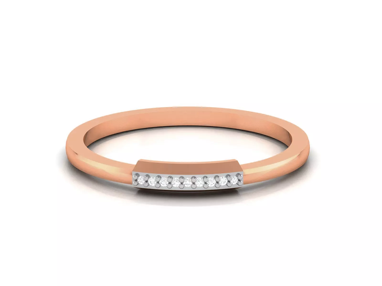 Ultra light wt minimalist Women Ring 3dm renders detail  3D print model_0