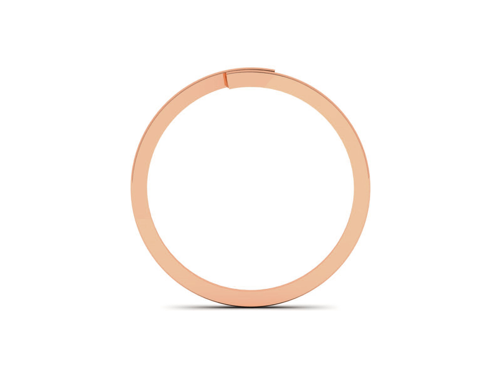Ultra light wt minimalist Women Ring 3dm renders detail 3D print model_2
