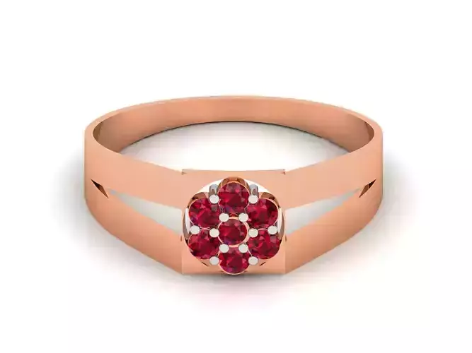 Women Diamond Ring 3dm render details