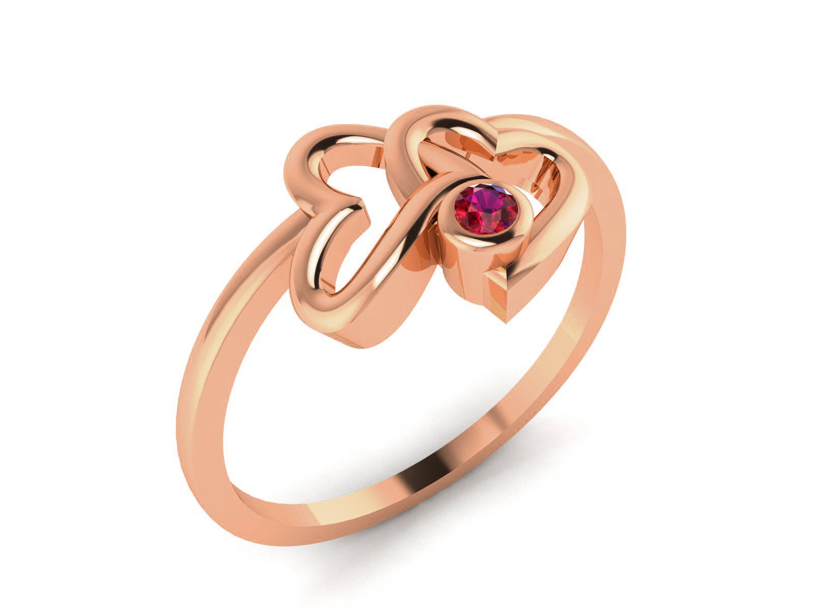 Ultra light wt minimalist Women Ring 3dm renders detail  3D print model_1