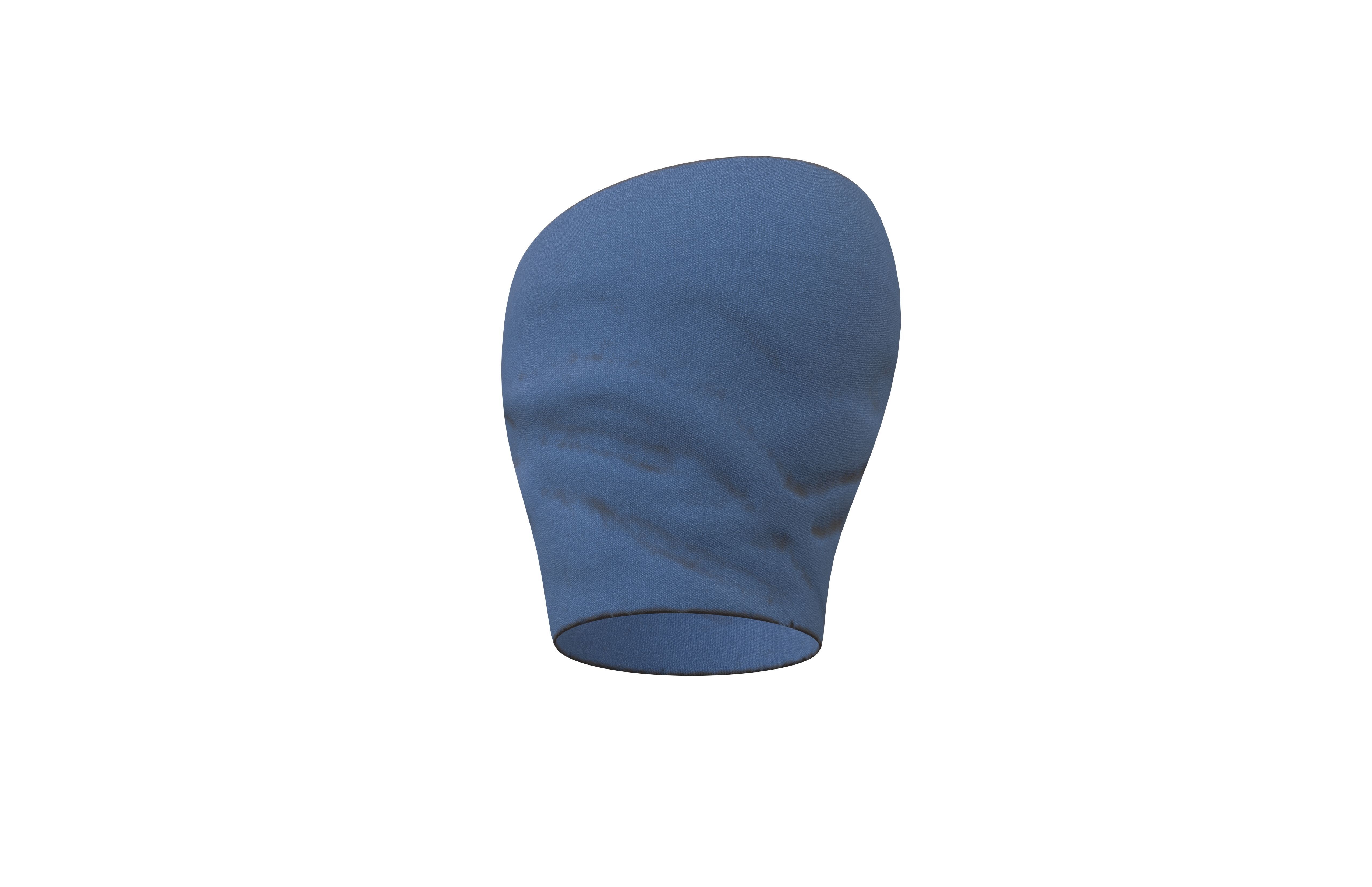 Cartoon Neck Gaiter v1 002 Low-poly 3D model_3